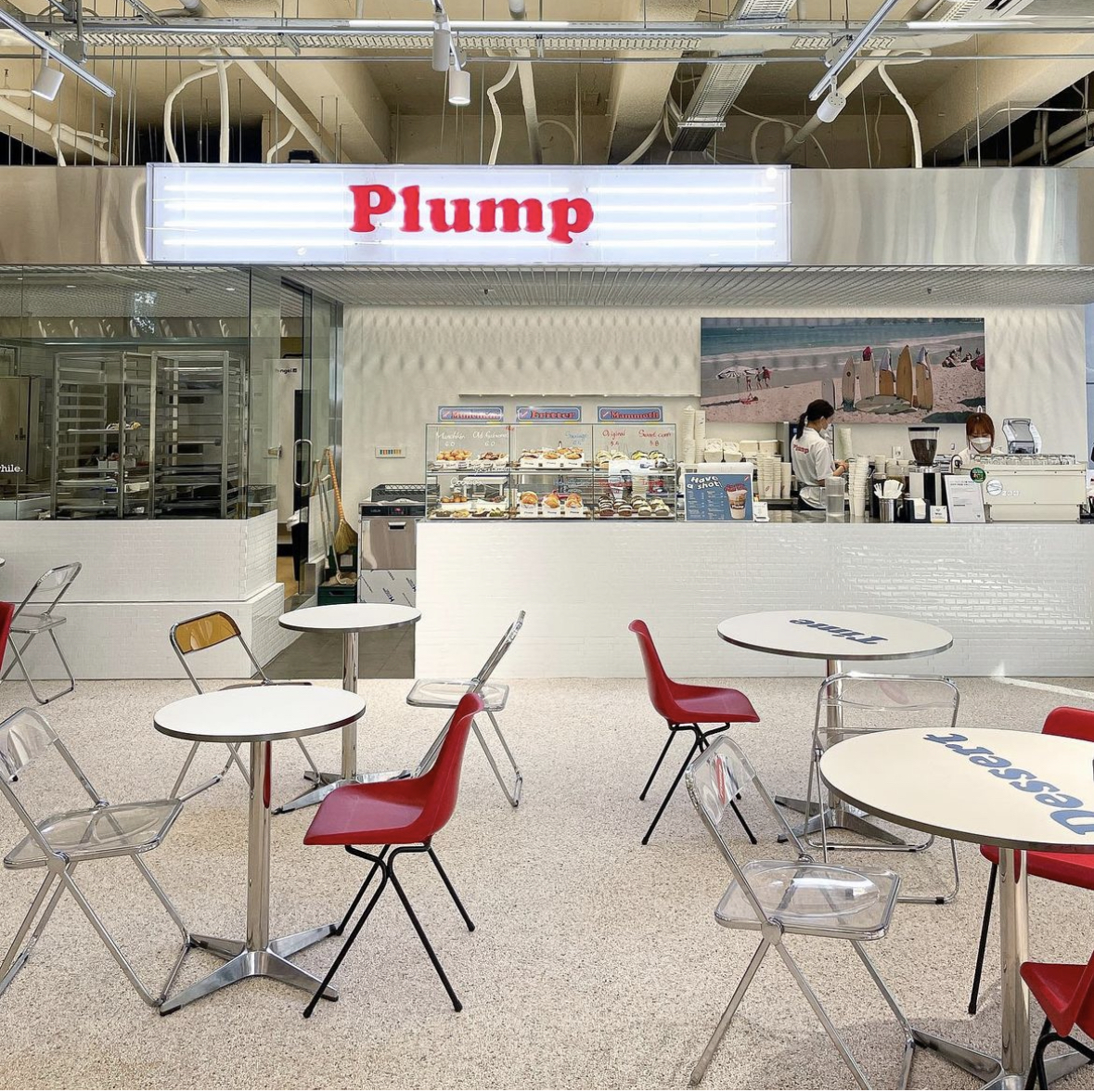 聖水洞にあるCUBE エンターテイメントの併設カフェ『Plump』が可愛い！
