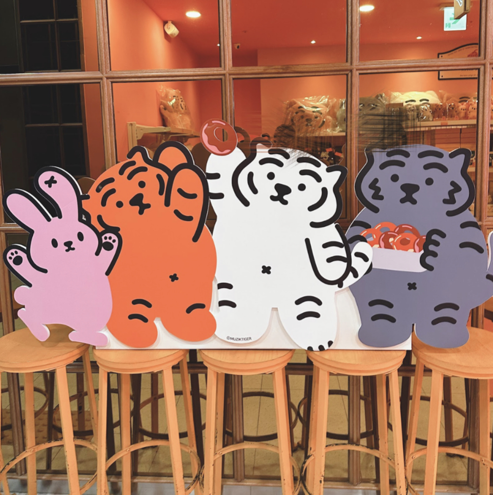 【韓国雑貨】人気キャラクター『MUZIK TIGER』のPOPUP&カフェへ潜入！