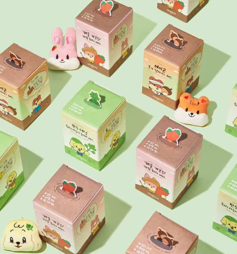 【Qoo10メガ割】韓国コスメSKINFOODとキュートなキャラMuffin and Nutsがコラボ商品を発売！ Muffin and Nuts