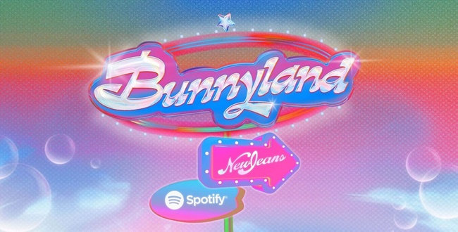 NewJeans×Spotifyのキャンペーンが発表！ポップアップ「Bunnyland」を世界3か国で実施！