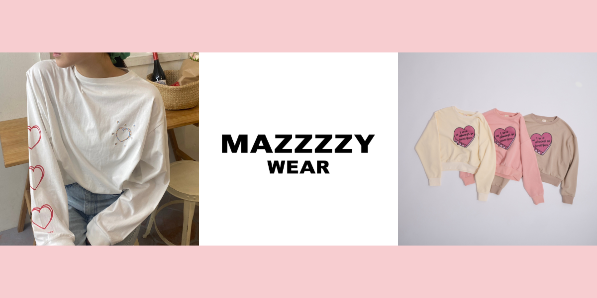 韓国で大人気のライフスタイルブランド「MAZZZZY」から日本限定アパレルラインが登場！