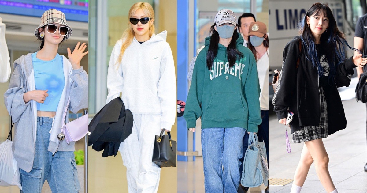 ラフなのにかわいい♡韓国アイドルの空港ファッションから学ぶパーカースタイルまとめ