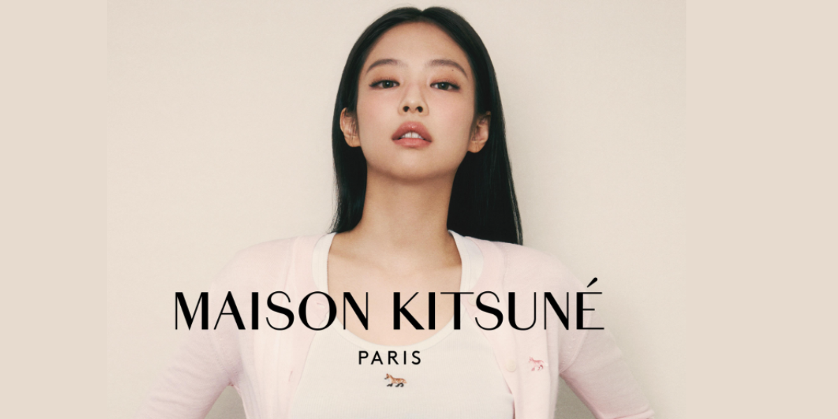 BLACKPINKジェニが「MAISON KITSUNÉ（メゾンキツネ）」のモデルに就任 