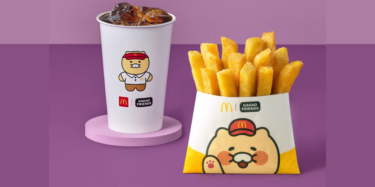 韓国マクドナルドがカカオフレンズとコラボ！『さつまいものポテト』が激ウマと話題に…！