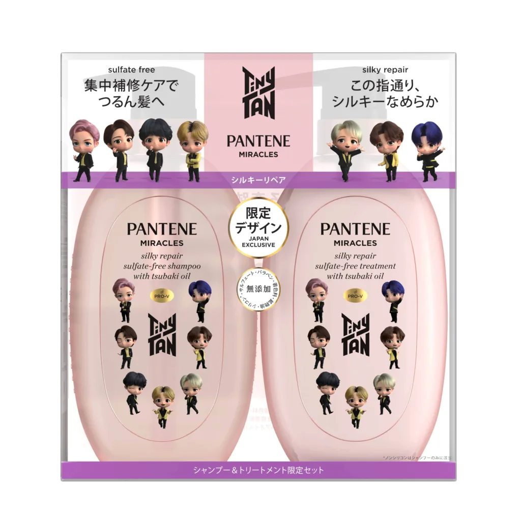 パンテーンが「TinyTAN」とコラボ！限定デザインボトルが欲しすぎる…！ BTS