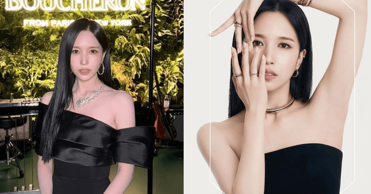 【TWICE・ミナ】ジュエリーブランド「BOUCHERON」アンバサダーに　エレガントな美貌で魅了