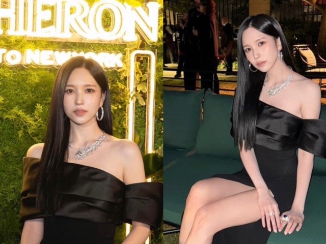 【TWICE・ミナ】ジュエリーブランド「BOUCHERON」アンバサダーに　エレガントな美貌で魅了 BOUCHERON