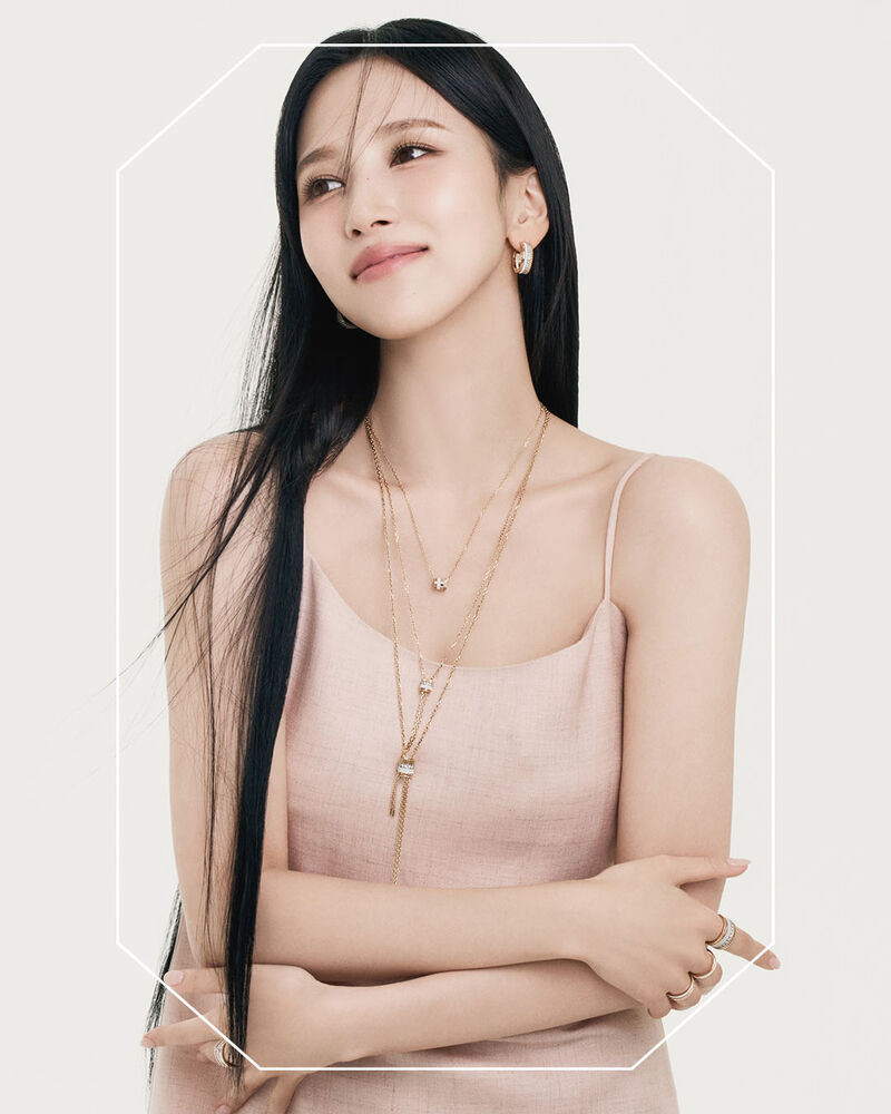 【TWICE・ミナ】ジュエリーブランド「BOUCHERON」アンバサダーに　エレガントな美貌で魅了 BOUCHERON