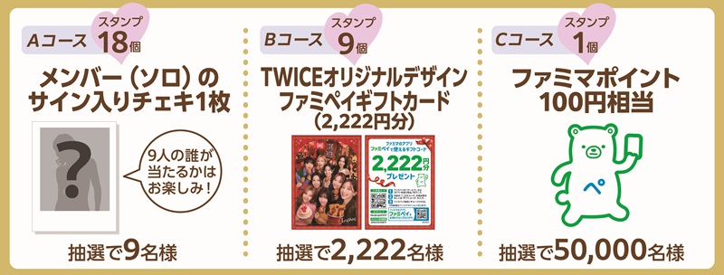 【コラボ商品が続々】TWICEとファミリーマートがコラボ！プレゼントキャンペーンも実施 K-POP