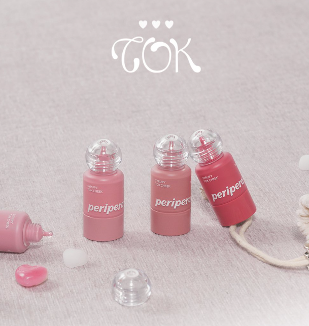 【ジュワっと発色にキュン♡】periperaから「シロッピートックチーク」が発売 PeriPera