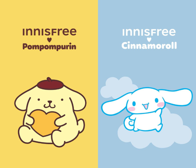 【ポムポムプリン＆シナモロール】INNISFREEのサンリオコラボ商品が発売‼ innisfree