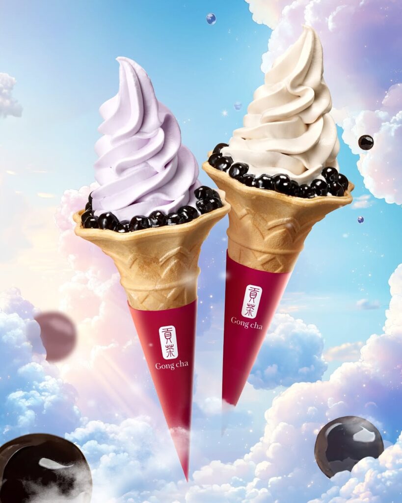 【ゴンチャ、やってくれたな…！】韓国限定「タピオカソフトクリーム」が罪深い…♡ 韓国カフェ