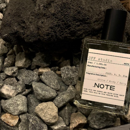 自分だけの香水が作れるスポット「.NOTE」が韓国・江南にオープン！